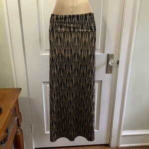 French Laundry Folder Over Maxi Skirt size Large